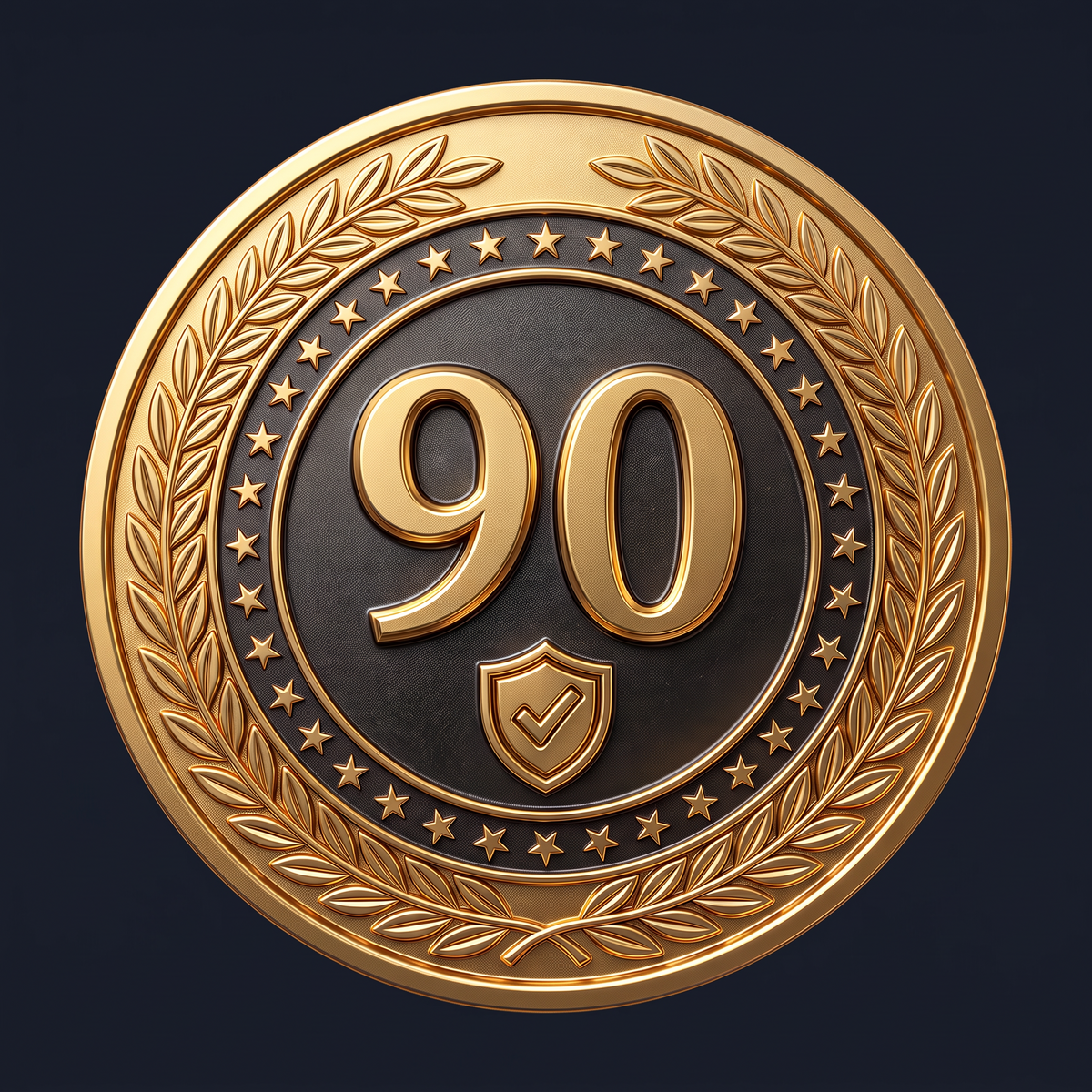 Sello de garantía de 90 días